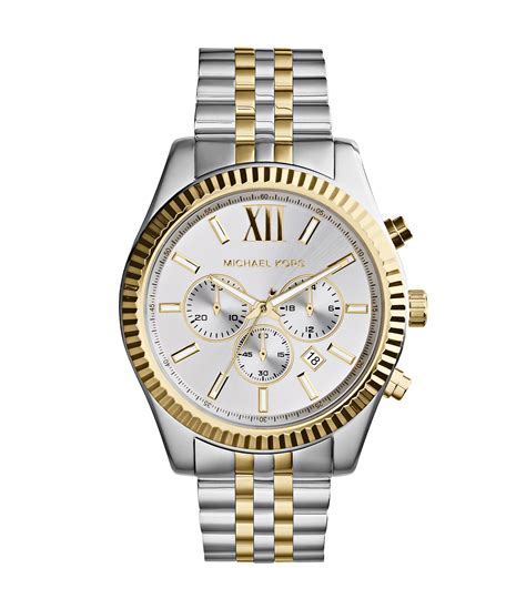 michael kors mini lexington watch set|michael kors lexington watch men's.